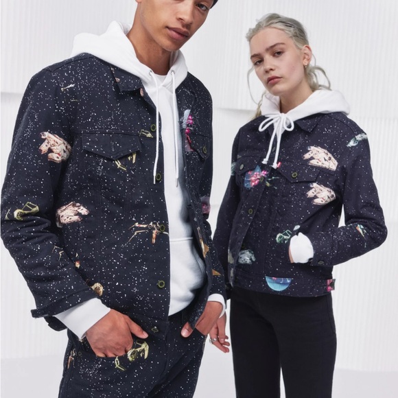 Rare Star Wars Levi Jean Jacket - Picture 5 of 11